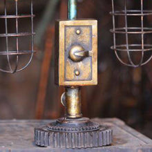 Load image into Gallery viewer, Twin armed steam gauge gear lamp-Lamp-Claymango.com