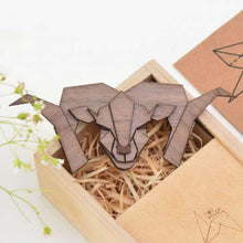 Load image into Gallery viewer, Kiko Goat_My Spirit Animal collection - Brooch-Mens Accessories-Claymango.com