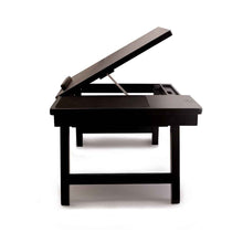 Load image into Gallery viewer, Bah Lap Stand (Black)-Bamboo-Claymango.com