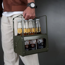 Load image into Gallery viewer, T-22 , combat green Beer Bottle carrier-Bar Accessories-Claymango.com