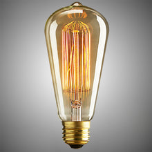 Load image into Gallery viewer, 40W Classical Vintage Retro E27 Filament Edison Bulb Light Warm White Antique Incandescent Bulb Lamp 220v -240v-Lamp-Claymango.com