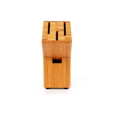 Load image into Gallery viewer, Shinju Knife Holder (3 Block)-Bamboo-Claymango.com