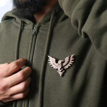 Load image into Gallery viewer, Raven_ My Spirit Animal Collection - Brooch-Mens Accessories-Claymango.com