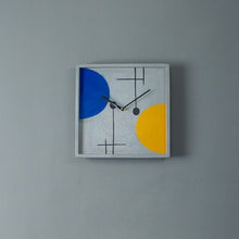 Load image into Gallery viewer, Concrete Square Wall Clock Grey-Bahuaas Collection-Home Décor-Claymango.com
