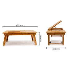 Load image into Gallery viewer, Bah Lap Stand (Natural)-Bamboo-Claymango.com