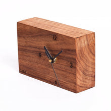 Load image into Gallery viewer, Rectangle table top Wooden clock for office / Workstation - SLC3P01-Home Décor-Claymango.com
