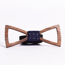 Load image into Gallery viewer, Best Man's Pick Light wood Bowtie Pocket Square - TFC1P06(universal)-Mens Accessories-Claymango.com