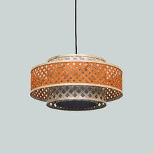 Load image into Gallery viewer, Orbit Lamp (Pendant Lamp)-Bamboo-Claymango.com