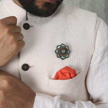 Load image into Gallery viewer, Mandala Brooch from Seafret collection.(Basic)-Mens Accessories-Claymango.com