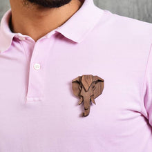 Load image into Gallery viewer, Elephant _ My Spirit Animal Collection - Brooch-Mens Accessories-Claymango.com