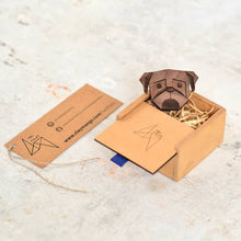 Load image into Gallery viewer, Pug ( dog )_ My Spirit Animal Collection - Brooch-Mens Accessories-Claymango.com