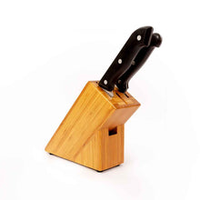 Load image into Gallery viewer, Shinju Knife Holder (3 Block)-Bamboo-Claymango.com