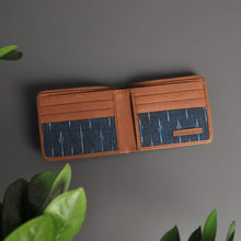 Load image into Gallery viewer, Weekend Wallet 3 - compact and contemporary handcrafted out of ikat and Genuine leather-Wallets-Claymango.com