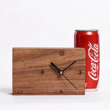 Load image into Gallery viewer, Rectangle table top Wooden clock for office / Workstation - SLC3P01-Home Décor-Claymango.com