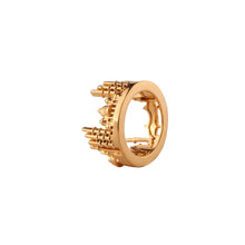 Load image into Gallery viewer, ISTANBUL Sterlling silver ring - GOLD PLATED-Jewellery-Claymango.com
