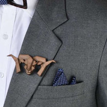 Load image into Gallery viewer, Kiko Goat_My Spirit Animal collection - Brooch-Mens Accessories-Claymango.com