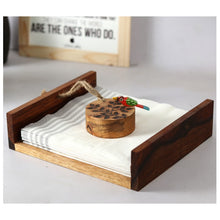 Load image into Gallery viewer, Tissue paper holder from Chidaiya collection - C3-Table Top Accessory-Claymango.com