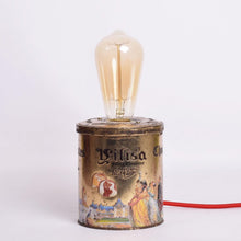 Load image into Gallery viewer, Japanese chocolate brass box lamp +Edison bulb-Lamp-Claymango.com