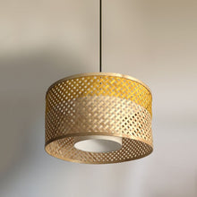 Load image into Gallery viewer, Mushroom Lamp (Pendant Lamp)-Bamboo-Claymango.com