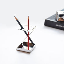 Load image into Gallery viewer, Z- Penstand - Stainless Steel-Paper & Stationary-Claymango.com