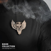 Load image into Gallery viewer, Biker collection - Live to ride - Brooch-Mens Accessories-Claymango.com
