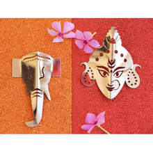 Load image into Gallery viewer, Durga & Ganesha Fridge Magnet-Home Décor-Claymango.com
