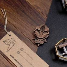 Load image into Gallery viewer, Gemini Brooch from Zodiac collection - Twofolds-Mens Accessories-Claymango.com