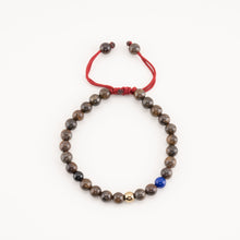 Load image into Gallery viewer, Fiery Trio Beaded Bracelet