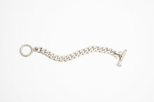 Load image into Gallery viewer, CUBAN CHAIN BRACELET - 10mm - SATIN SILVER
