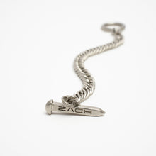 Load image into Gallery viewer, Spiga Chain Bracelet - 8mm - Satin Silver