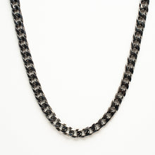 Load image into Gallery viewer, Cuban Neck Chain - 8mm - Chrome Noir