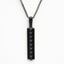 Load image into Gallery viewer, Obelisk Pendant -matte Black