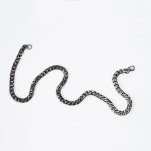 Load image into Gallery viewer, Cuban Neck Chain - 8mm - Chrome Noir