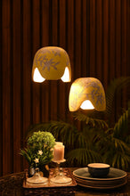 Load image into Gallery viewer, 2 combo Hanging Lamp yellow flower Lamp Pendant Light