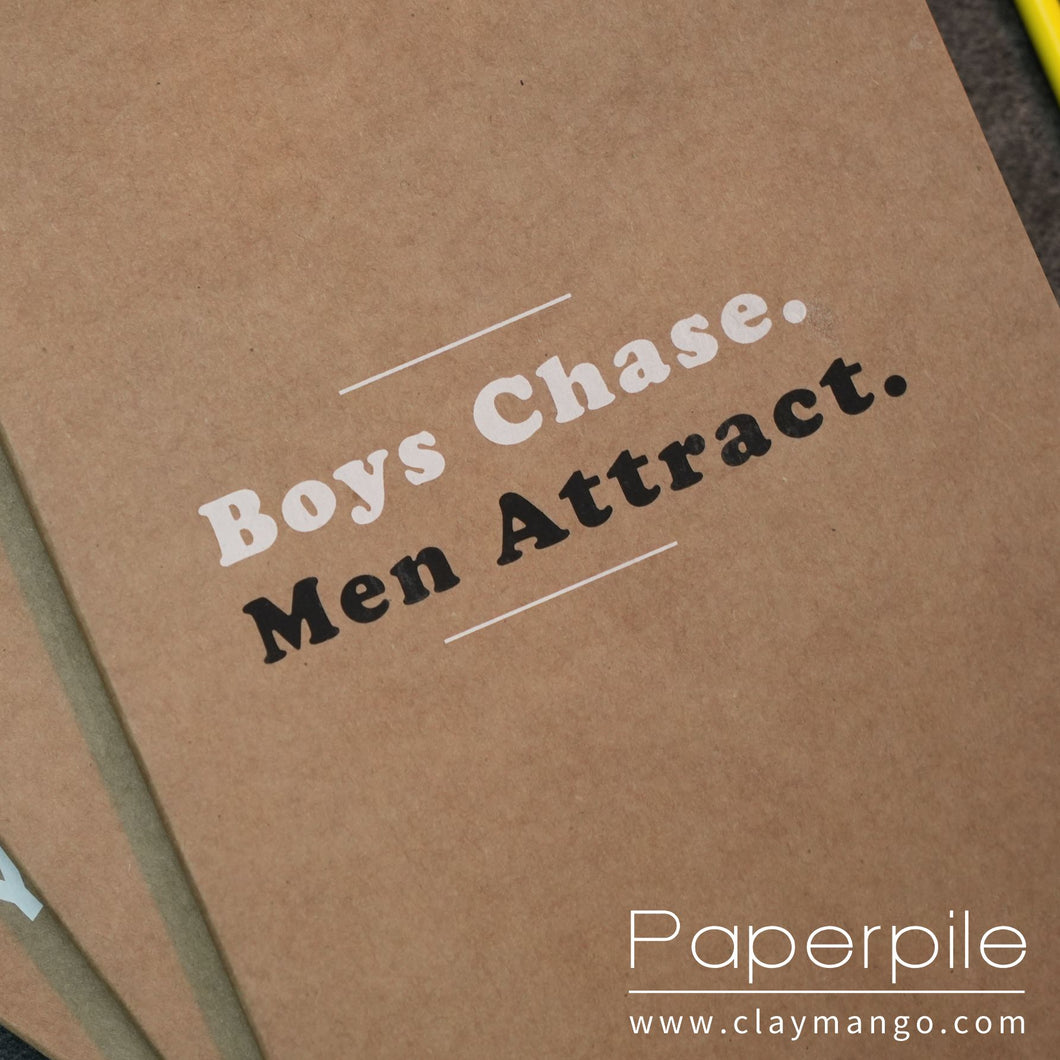 Boys Chase - Notebook
