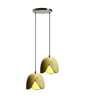 Load image into Gallery viewer, 2 combo Hanging Lamp yellow flower Lamp Pendant Light