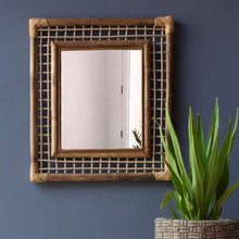 Load image into Gallery viewer, Barley Boho Wall Mirror