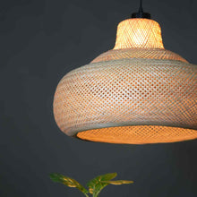 Load image into Gallery viewer, Hemis - Unique handmade Woven Hanging Pendant Light, Natural/Bamboo Pendant Light for Home restaurants and offices.