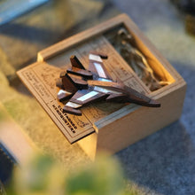 Load image into Gallery viewer, SUKHOI SU-30MKI Mother of Pearl Wooden Brooch - The Master - from Fighter jet collectible series