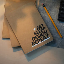 Load image into Gallery viewer, + Eat Sleep Design Repeat - Notebook