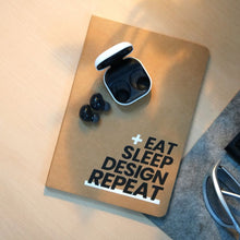 Load image into Gallery viewer, + Eat Sleep Design Repeat - Notebook