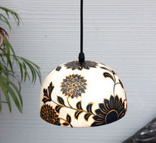 Load image into Gallery viewer, Artistic black gold Flower Pendant Lamp