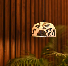 Load image into Gallery viewer, Artistic black gold Flower Pendant Lamp