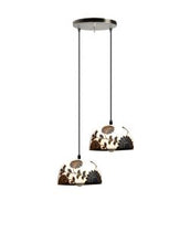 Load image into Gallery viewer, Combo of 2 beautiful black gold Flower Pendant Lamp
