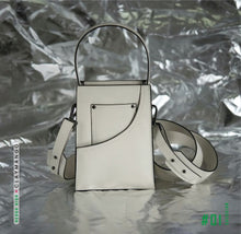 Load image into Gallery viewer, Preen&#39;Snaffle  (White) - Mini Cross Body bag
