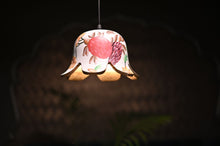 Load image into Gallery viewer, Flower cut Classy Hand Painted Luxury Lamp