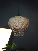 Load image into Gallery viewer, Jelly Regular - Unique handmade Woven Hanging Pendant Light, Natural/Bamboo Pendant Light for Home restaurants and offices.(Size: 14&quot; * 14&quot; )
