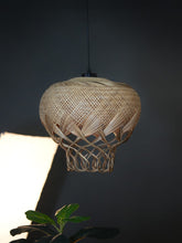 Load image into Gallery viewer, Jelly Regular - Unique handmade Woven Hanging Pendant Light, Natural/Bamboo Pendant Light for Home restaurants and offices.(Size: 14" * 14" )