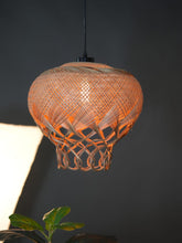 Load image into Gallery viewer, Jelly Regular - Unique handmade Woven Hanging Pendant Light, Natural/Bamboo Pendant Light for Home restaurants and offices.(Size: 14" * 14" )