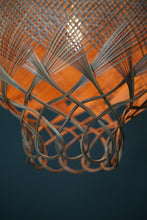 Load image into Gallery viewer, Jelly Regular - Unique handmade Woven Hanging Pendant Light, Natural/Bamboo Pendant Light for Home restaurants and offices.(Size: 14" * 14" )